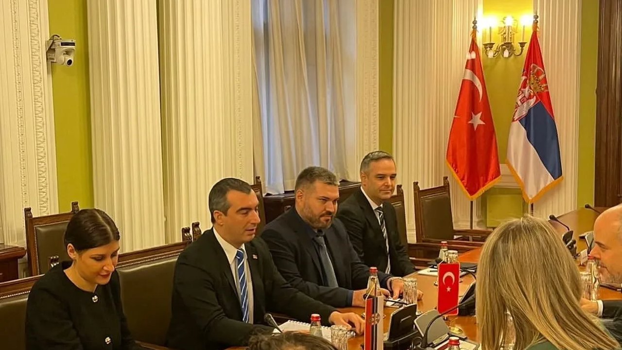 Türk-Sırp diplomatik görüşme